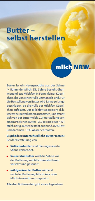Butter - selbst herstellen