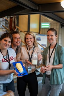 v.l.n.r.: Lydia Pelzer, Gesa Gadow, Geni Larsen und Nora Schmidt