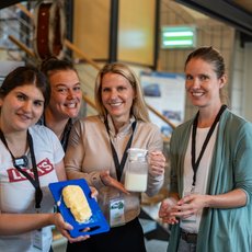 v.l.n.r.: Lydia Pelzer, Gesa Gadow, Geni Larsen und Nora Schmidt