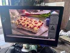 Kochergebnisse für Fotos in Szene gesetzt