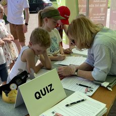 Auswertung zum Wissensquiz für Kinder
