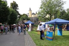 Das Aktionsgelände bei Schloß Homburg