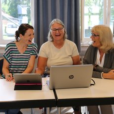 Gruppenarbeit und Austausch