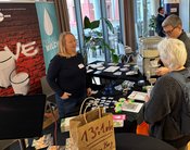 Gute Gespräche und Infos rund um Milch und Milchkuhhaltung in der Region gab es am Stand von DIALOG MILCH 