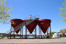Die Sandtrichter am Offlumer See