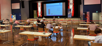 Halbjahrespressekonferenz 2020 in der Stadthalle Attendorn