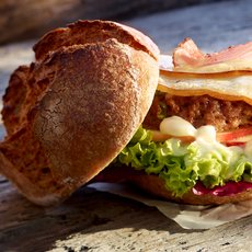 Burger mit Käse