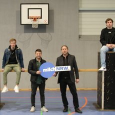 Übergabe der Milchparkour-Elemente in Wassenberg