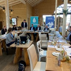 Die gut besuchte Halbjahrespressekonferenz 2022 der LV Milch NRW