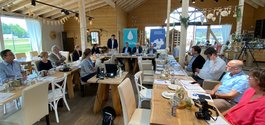 Die gut besuchte Halbjahrespressekonferenz 2022 der LV Milch NRW
