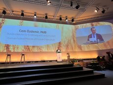 Cem Özdemir bei der Eröffnungsveranstaltung der Biofach