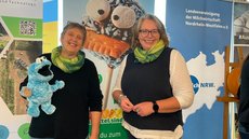 Hille Hansmann-Machula und Conny Langreck bei der Vorankündigungsveranstaltung zur GW 2025