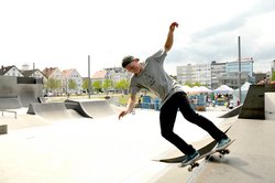 Skaterpark Bielefeld mit Martin Huppertz