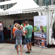 Stand von Ernährung NRW und #AusGutemGrundAusNRW