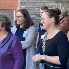 Begeisterte Teilnehmer beim Dialog Milch Gedächtnistraining in Vreden