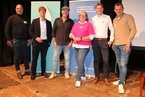 v.l.n.r.: Markus Hübers, Matthias Schulze Steinmann, Doc Esser, Conny Langreck, Benedikt Langemeyer und Christoph Billmann