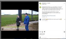 Text und Bild der Instagram Story zu Basti Bützler