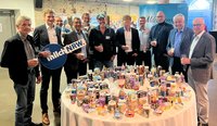 Referenten und Ehrengäste beim Forum Milch NRW 2025. V.l.n.r.: Henner Braach, Benedikt Langemeyer, Martin Dahlmann, Erich Gussen, Christoph Billmann, Doc Esser, Matthias Schulze Steinmann, Weert Baack, Markus Hübers, Hans Stöcker, Dr. Rudolf Schmidt