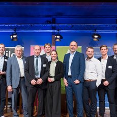 v.l.n.r.: Dr. Jan-Hendrik Paduch, Lars Ruschmeyer, Hans Stöcker, Klaus-Peter Lucht, Benedikt Langemeyer, Sandra Gerken, Dr. Ulrich Reinhardt, Florian Stümmler, Matthias Schulze Steinmann, Jan Heusmann, Weert Baack