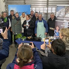 Landwirtschaftsministerin Heinen-Esser Vorstellung der Initiative #AusGutemGundAusNRW