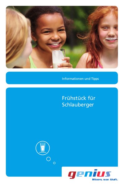 Broschüre Frühstück für SchlaubergerSchlauberger