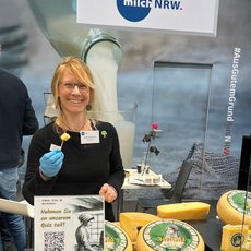 Esther Halfmann von der Molkerei Aurora