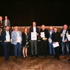 Das ausgezeichnete Team der Molkerei Naarmann