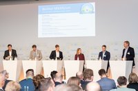 Podiumsdiskussion beim Berliner Milchforum 2022