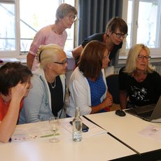 Arbeitsauftrag beim Workshop mit Austausch