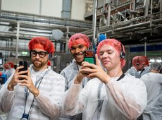 Milkfluencer Tour bei der Privatmolkerei Naarmann