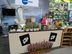 Messestand der LV Milch