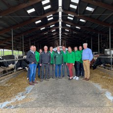 Die Delegation der LTO auf dem Antoniushof der Familie Dahmen