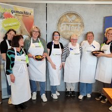 vl.n.r.: Tobias Ortkras, Sarah Brameyer, Katrin Wagner, Cornelia Langreck, Victoria Puntus, Marianne Giese, Hildegard Hansmann Machula, Bettina Pröbsting, Iris Niermeyer