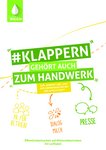 Titel des PR-Handbuches "Klappern gehört zum Handwerk"