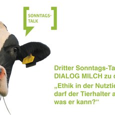 Vorankündigung zum Sonntagstalk von Dialog Milch