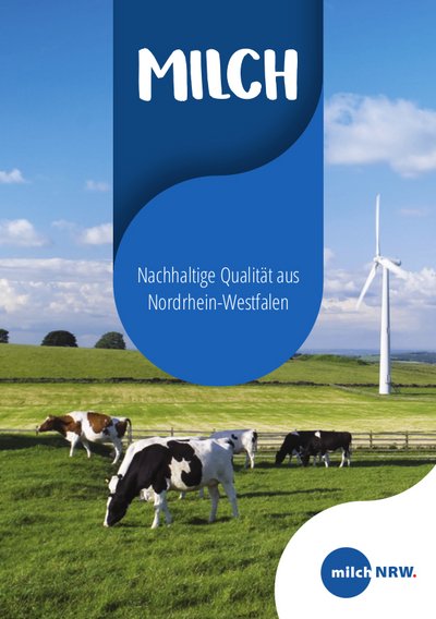 Broschüre Milch - Nachhaltige Qualität aus NRW