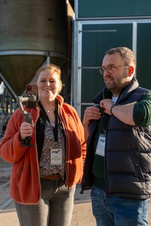 Kurzvideos drehen vom Hof