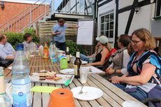 Besprechung in der Gruppe