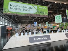 Neuheitenstand auf der Biofach 2023