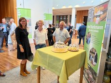 Käse aus NRW vom Hof Kerkmann bei der Berliner Zukunftskonferenz