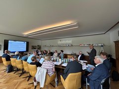 Die gut besuchte Halbjahrespressekonferenz der LV Milch 2025