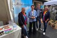 NRW Tag mit Ministerin Silke Gorißen, Hille Hansmann-Machula, Conny Langreck, Benedikt Langemeyer in MünsterMünster