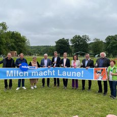 Milch macht Laune heißt es in der Milchwoche 2023 im Kreis Höxter