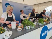 2. Kochshow mit Christiane Heuckmann, Dr. Mechthild Frentrup, Frank Buchholz und Denis Speckmann