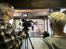 Filmdreh beim Kochen