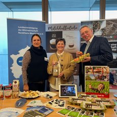 Präsentation der Aktionen für die Grüne Woche 2024 auf der gemeinsamen Presskonferenz des Landes NRW