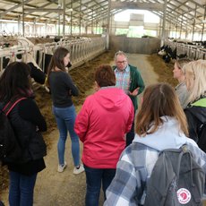 Vorstellung des Hofs Meuwissen durch den Betriebsinhaber