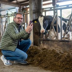 Bloggen im Kuhstall mit Agriblogger Bernd Hoelscher