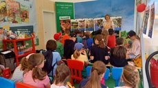 Erlebnisorientierter Unterricht zum Thema Milch auf der Landesgartenschau in Höxter 