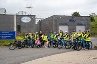 Start der Milkfluencer E-Bike-Tour 2025